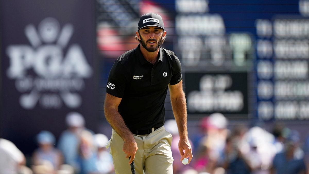 PGA Championship: Max Homa shows frustration in final round 3 Max Homa in Charlotte