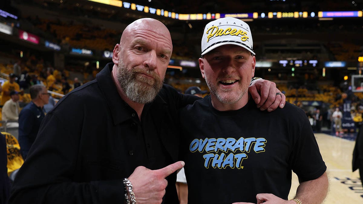 Triple H and Pat McAfee