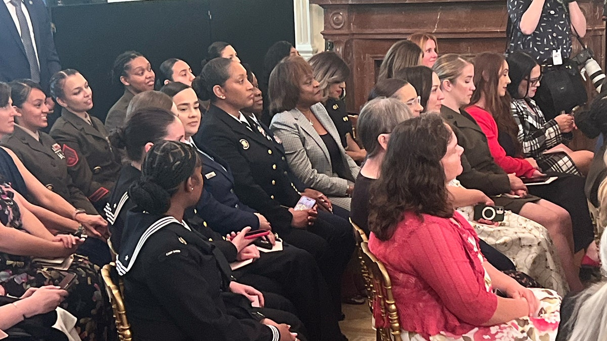 melania trump military moms event