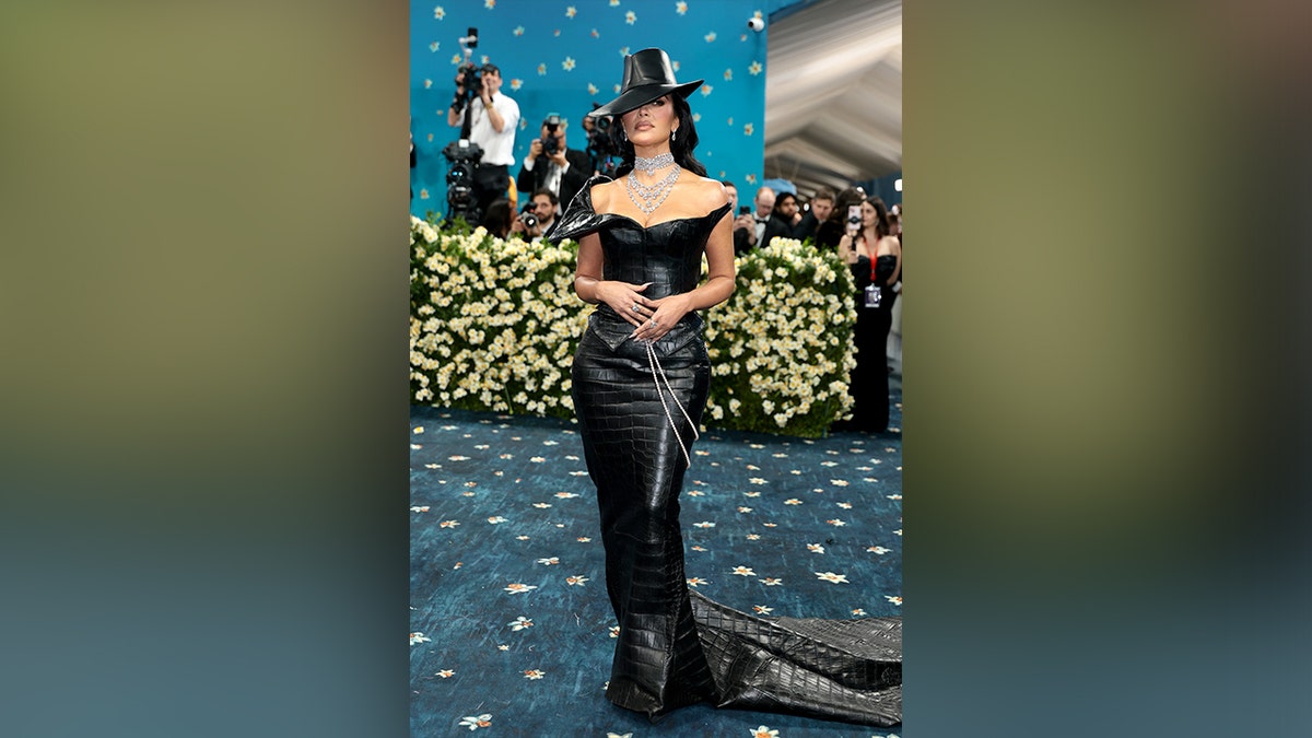Kim Kardashian at the 2025 Met Gala
