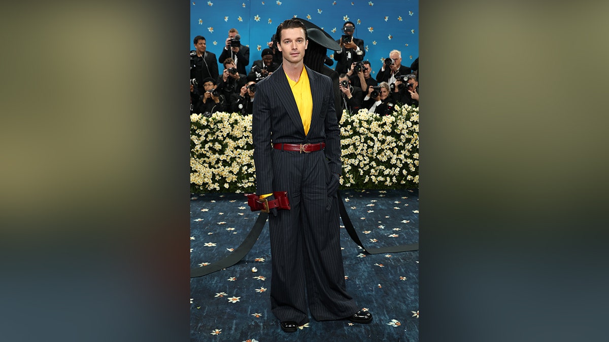 Patrick Schwarzenegger at the met gala 2025