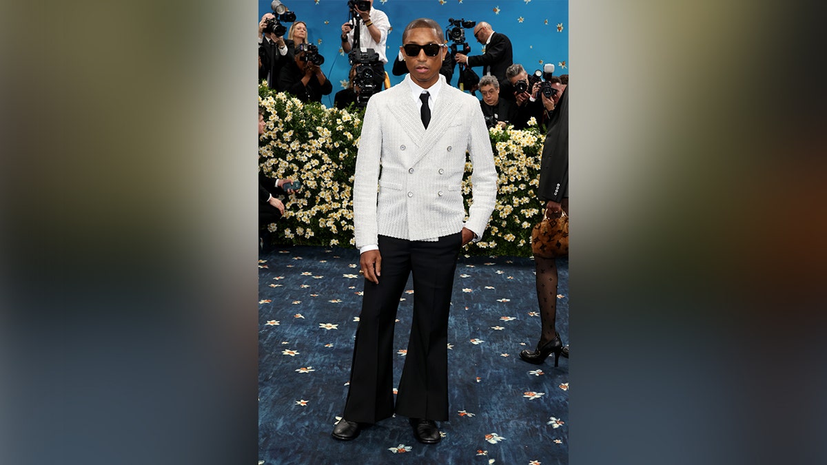 Pharrell Williams at the Met Gala