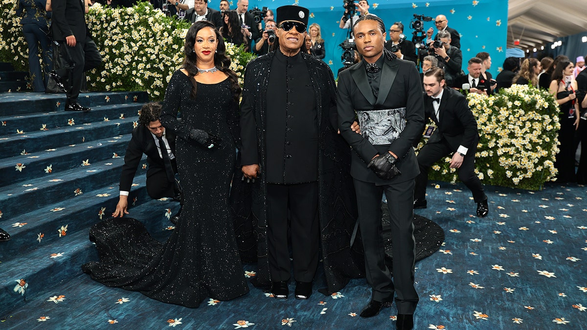 Stevie Wonder and others at the Met Gala