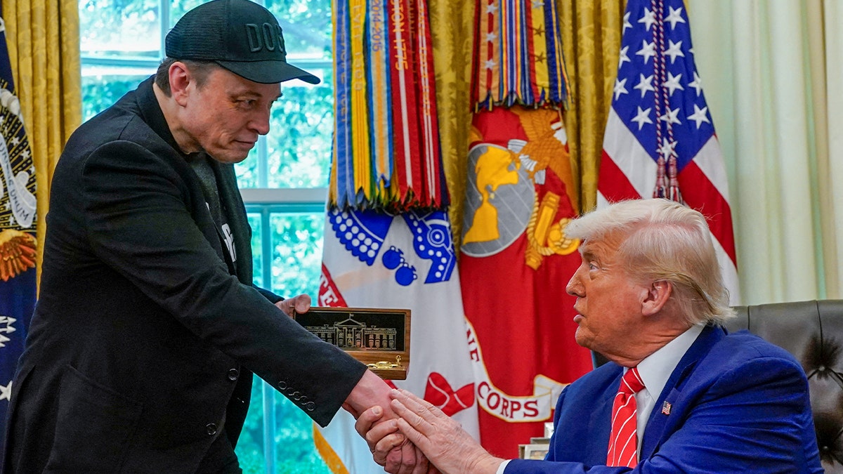 Elon Kasturi e Donald Trump apertam as mãos do governo bilionário com o governo