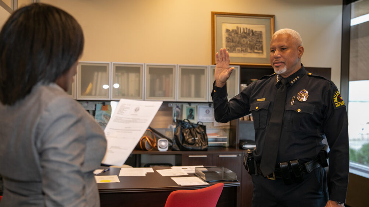 Daniel Comeaux sworn in