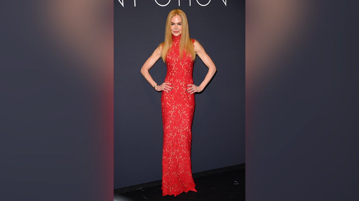 Nicole Kidman at the Women in Motion Awards at Cannes.