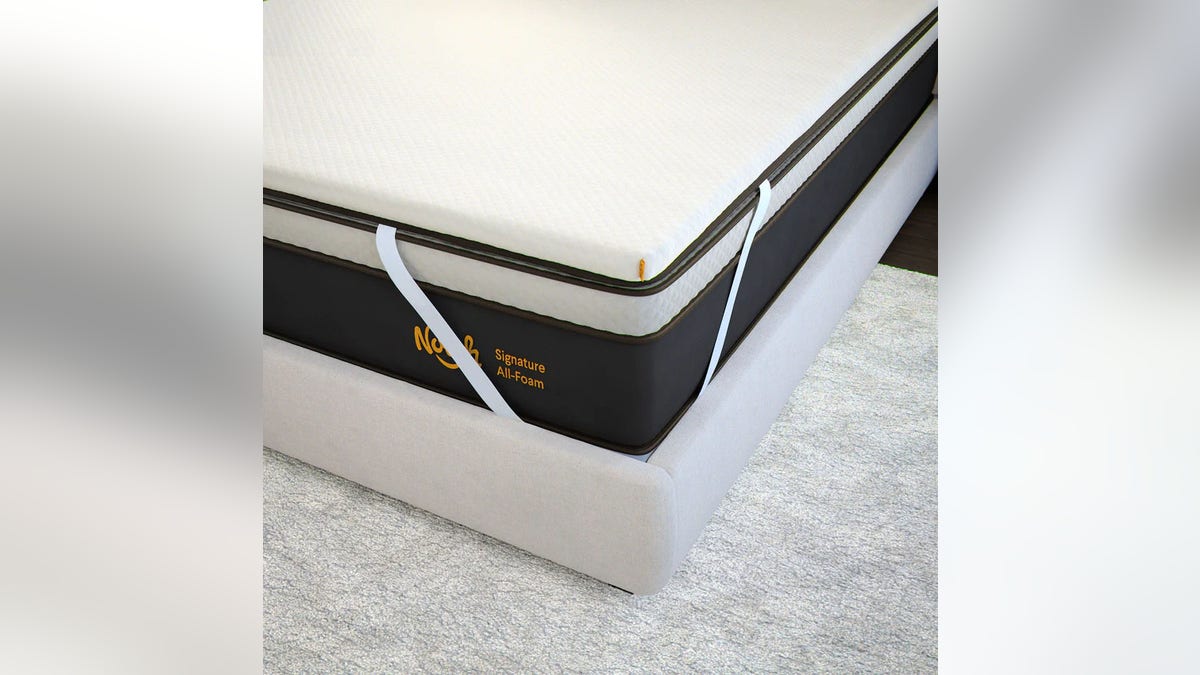 This Nolah Mattress Topper has advanced pressure point relief.