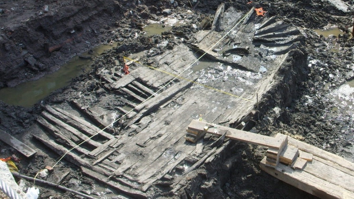 Aerial of Ground Zero excavation site