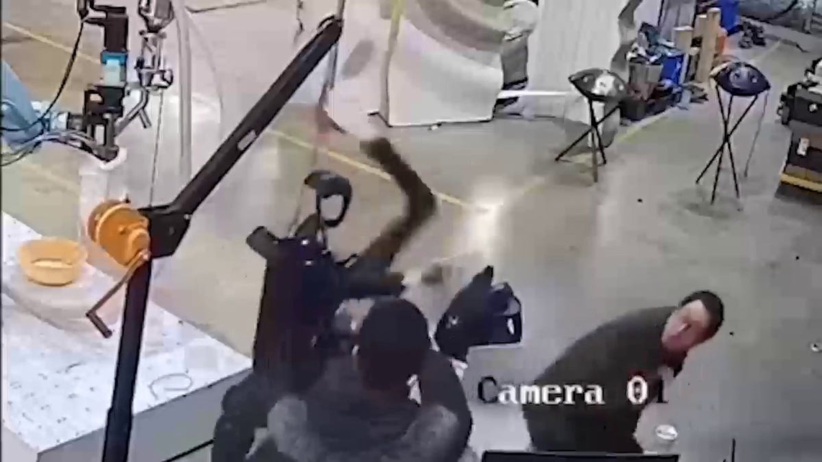 Robot "attack"
