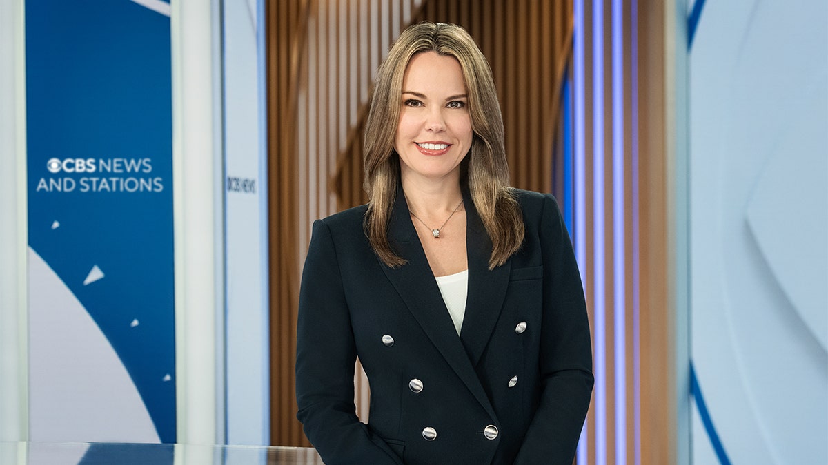CBS CEO Wendy McMahon smiling in a black blazer