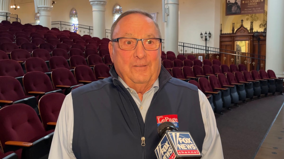 Former Republican Gov. Paul LePage, who is running for the House in 2026 in Maine's 2nd Congressional District, speaks with Fox News Digital in Lewiston, Maine, on May 7, 2025, in his first interview after announcing his candidacy.