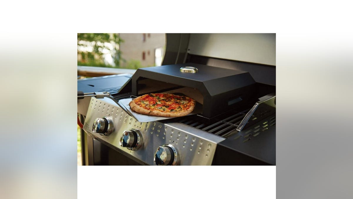 You can make any grill into a pizza oven.