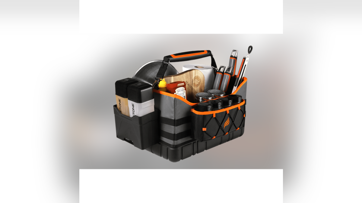 Organize all your grill tools and accessories in one place.