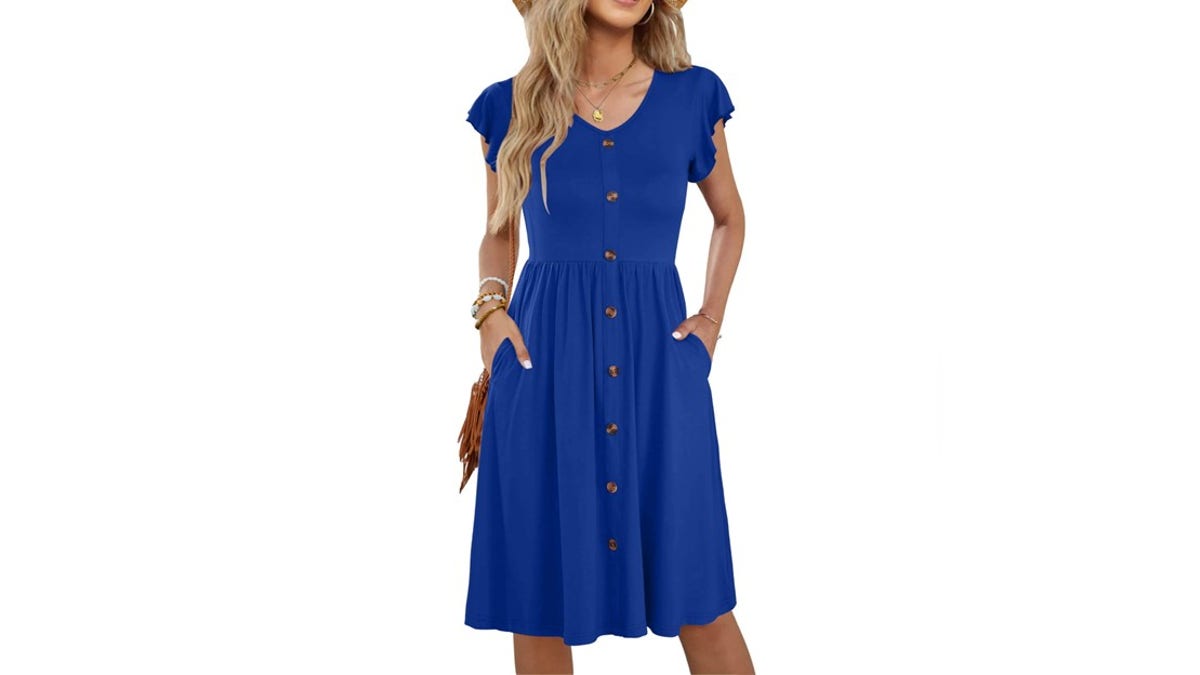 These stylish, stretchy dresses are the definition of comfort. 