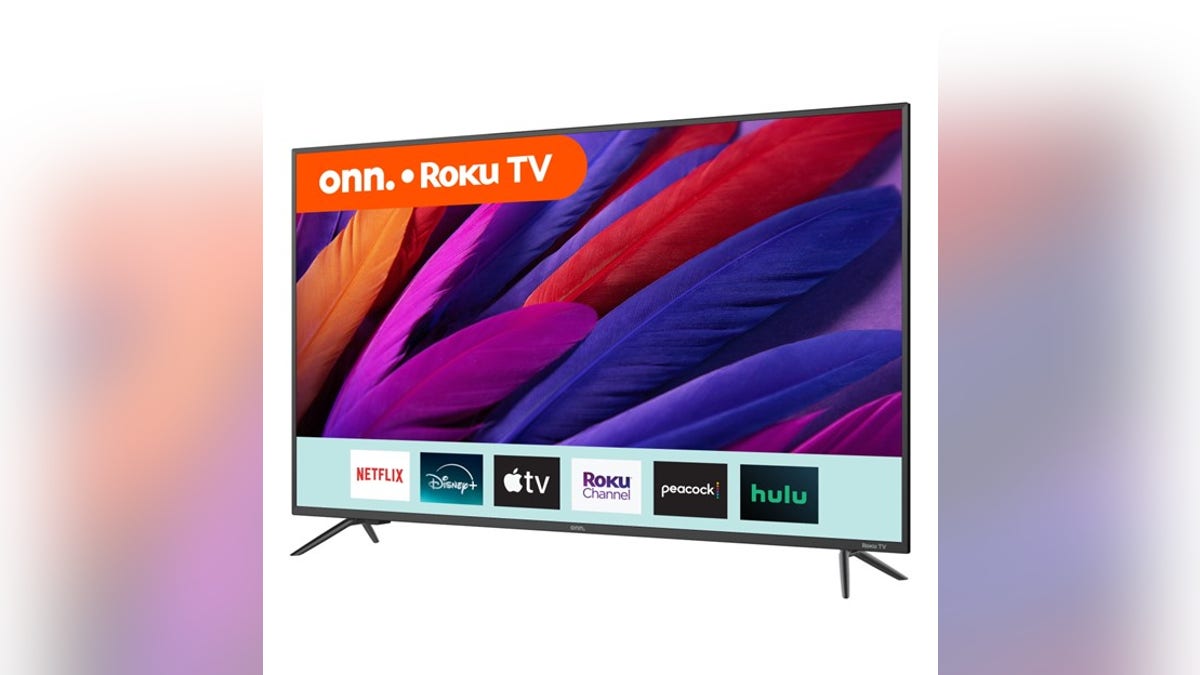 This 50-inch TV has beautiful color display and is easy to use thanks to the built-in Roku. 
