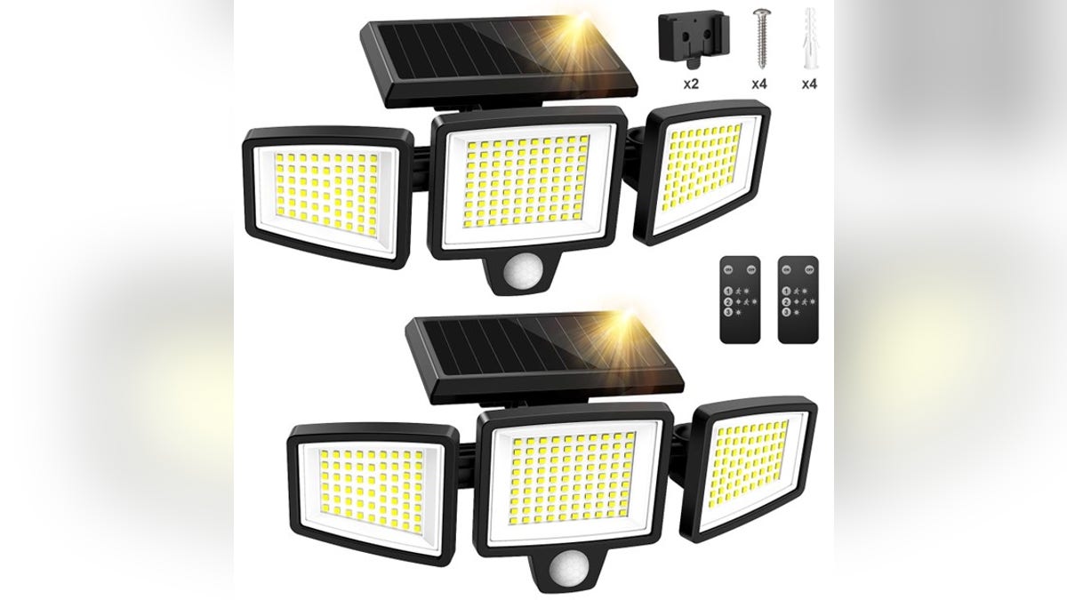 Brighten up your driveway or yard with these solar lights.?