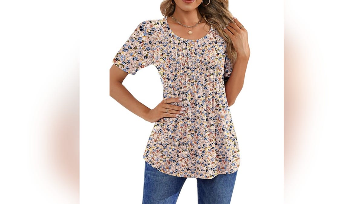 Lightweight shirts that come in all different floral patterns.?
