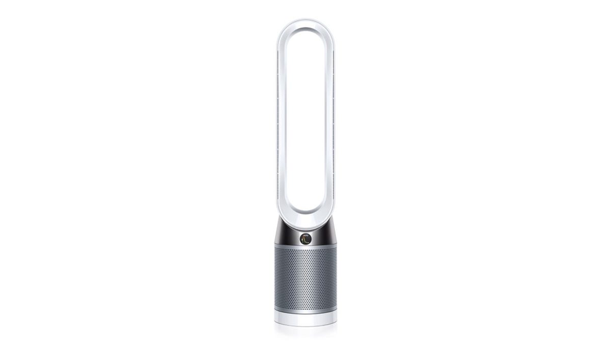 Breathe easier while you cool off with a Dyson purifier tower fan.?