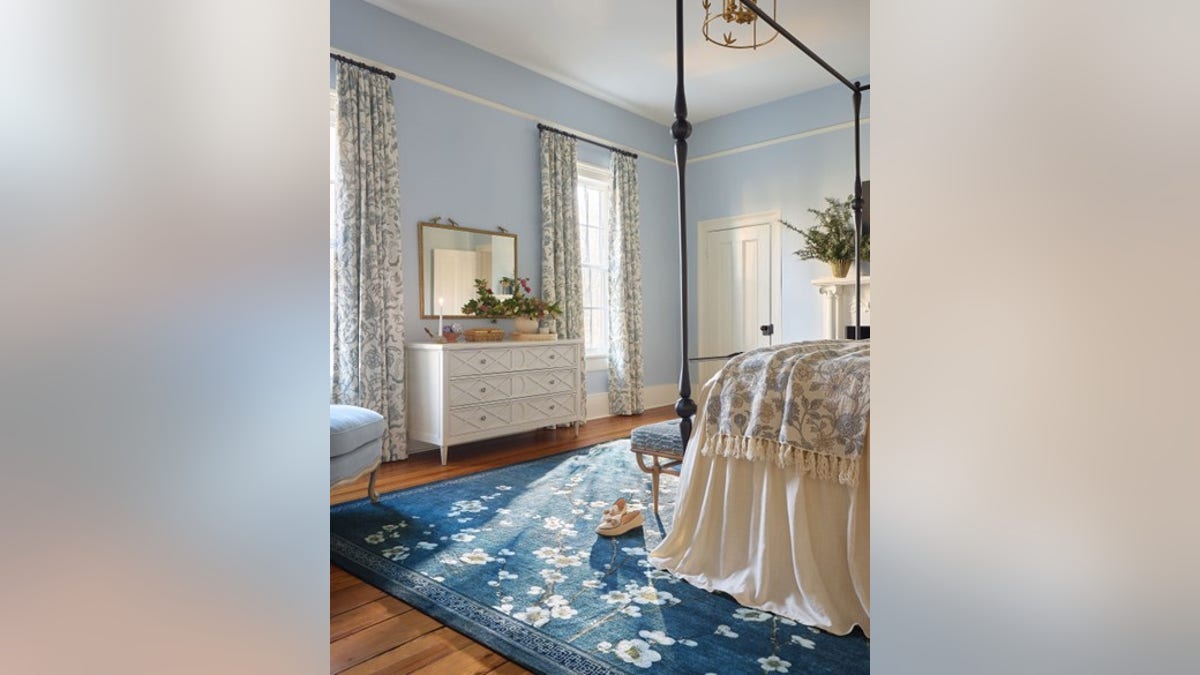 Redo any room in your home with a new rug.?