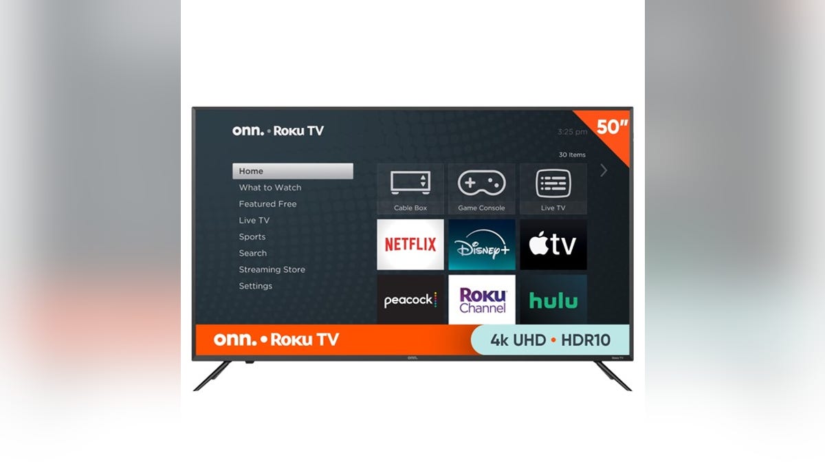 Roku makes a high-tech TV with voice control. 