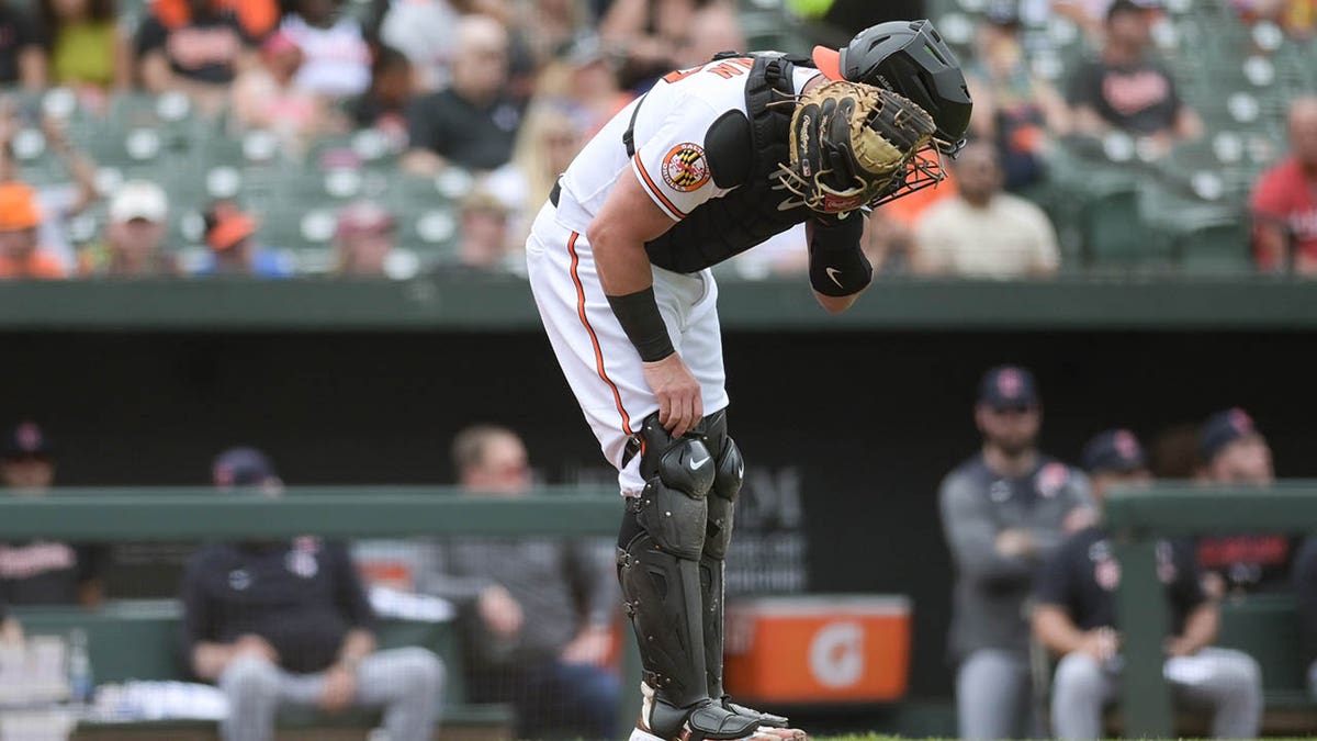 James McCann adjusts his PitchCom