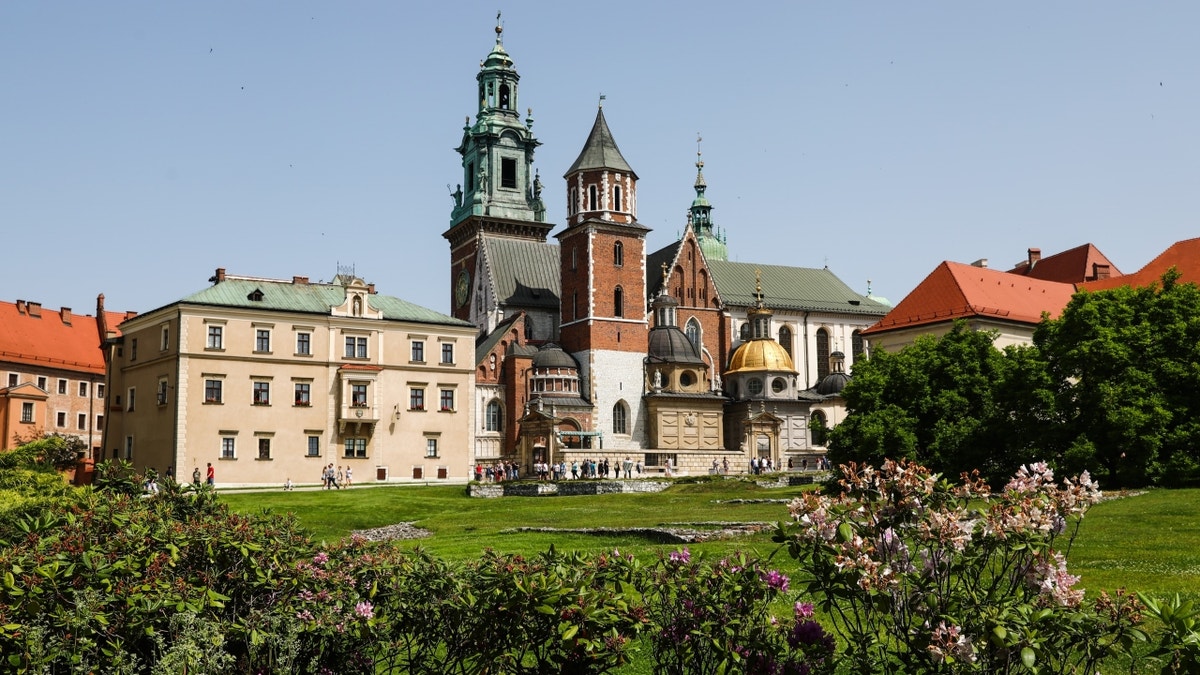 Wawel Royal Castle exteriors