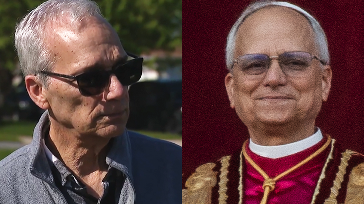 Pope brother split image