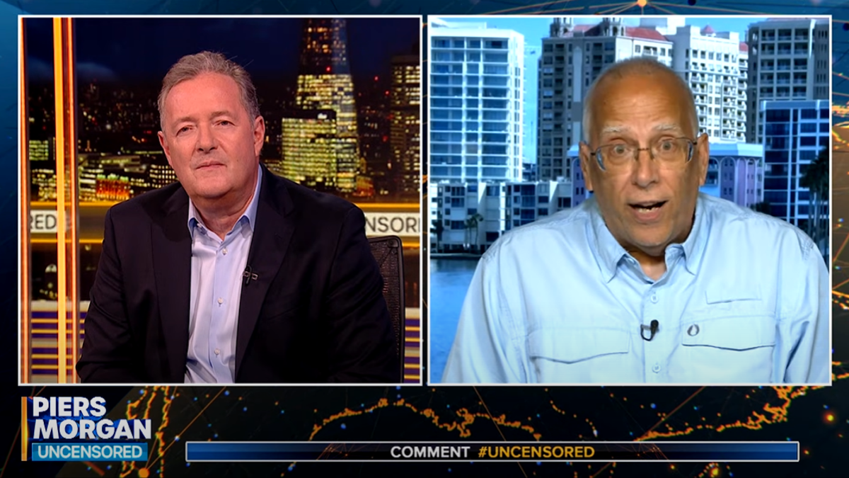 Louis Prevost speaks to Piers Morgan
