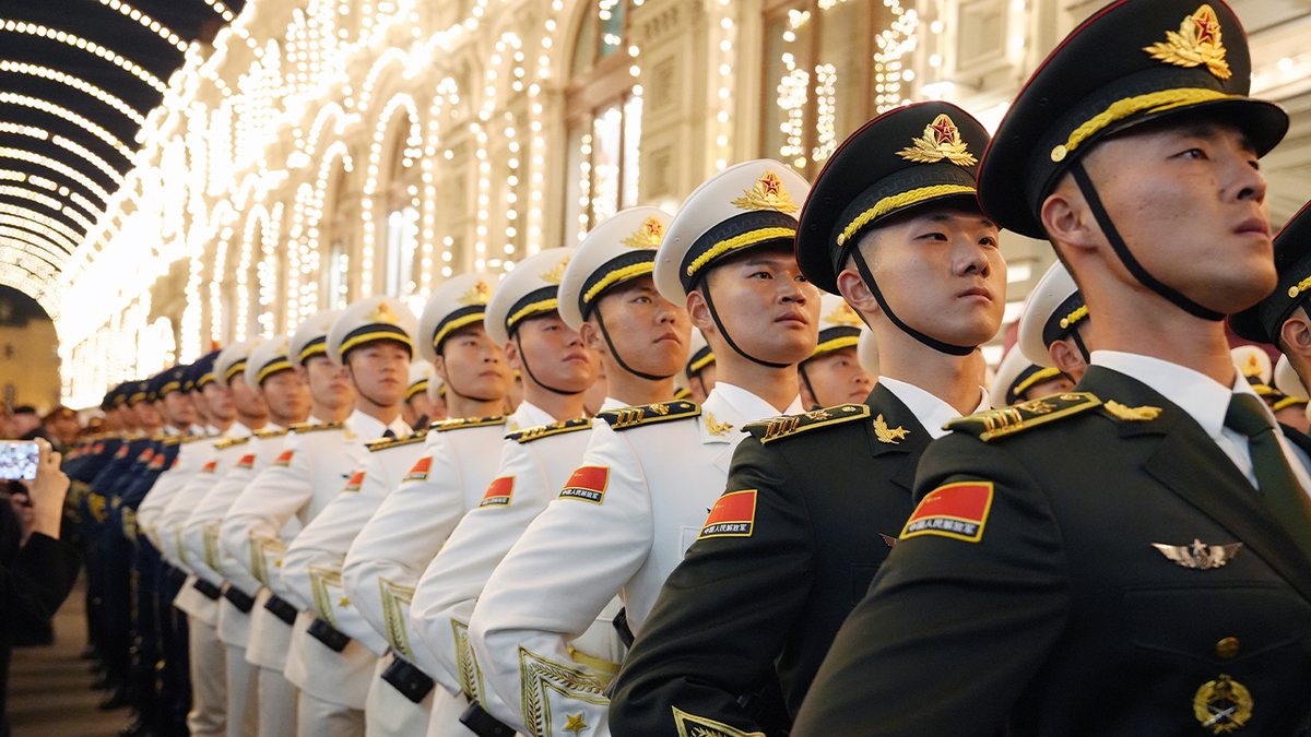 Red Square of the Chinese Army