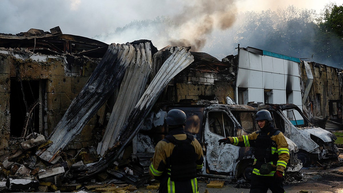 Russia drone attack on Ukraine
