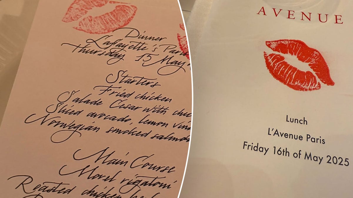 lauren sanchez bachelorette menu