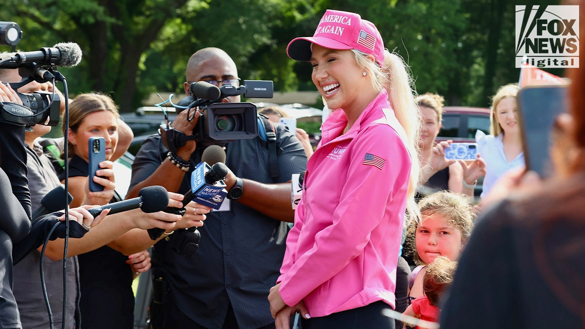 Savannah Chrisley is spotted in Pensacola, FL on Wednesday, May 28, 2025. Her parents, stars of the TV show, "Chrisley Knows Best," Todd and Julie Chrisley, have been pardoned by President Donald Trump for their bank fraud and tax evasion charges.
