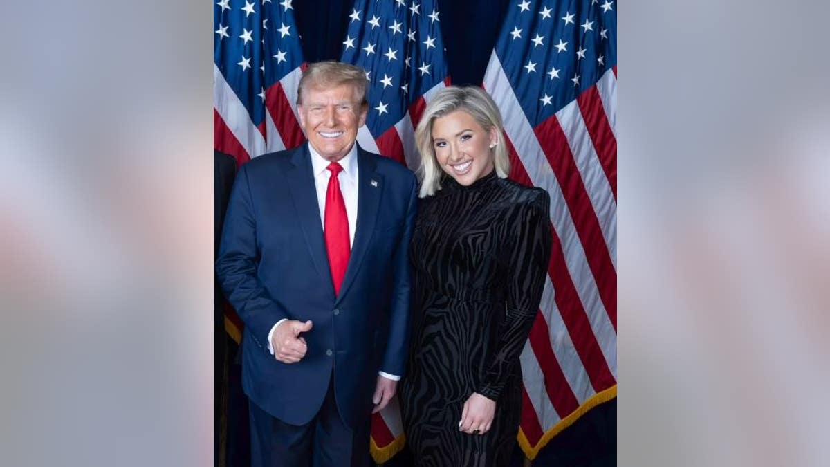 Savannah Chrisley met Trump