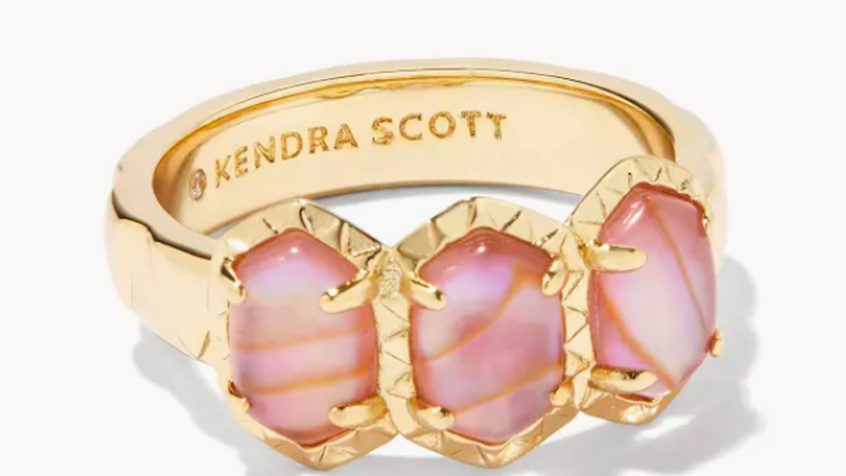 The stones on this ring are stunning.