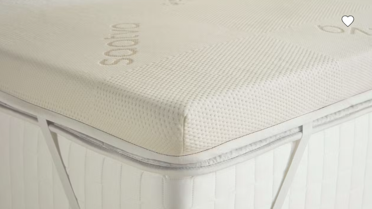 This topper will make old mattress feel new again.