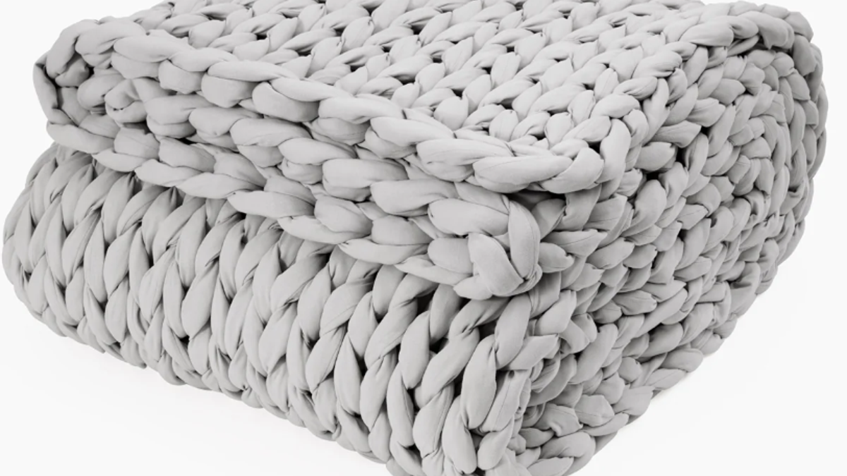 This king-sized blanket is designed to be shared.