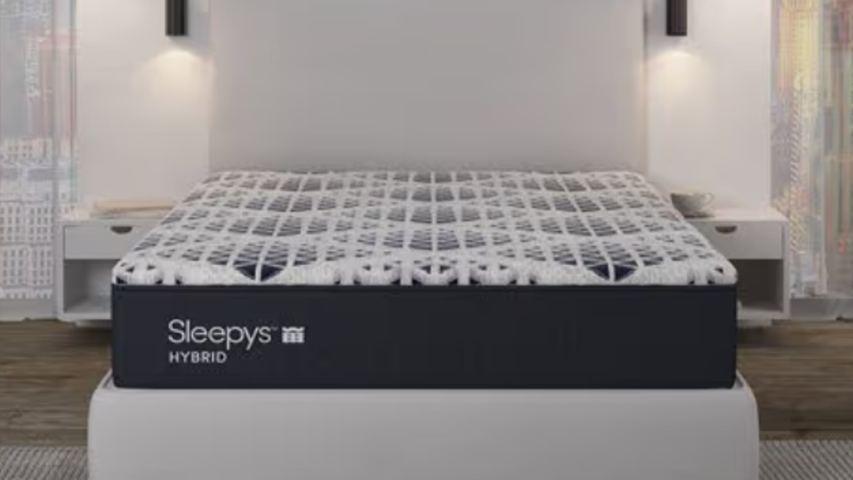 Sleepy's Hybrid Firm Mattress is the perfect balance of comfort and firm support.