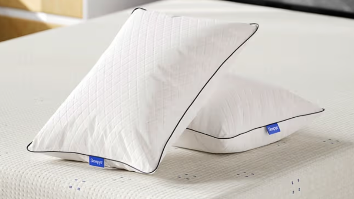 Buy two of these pillows for the best deal.