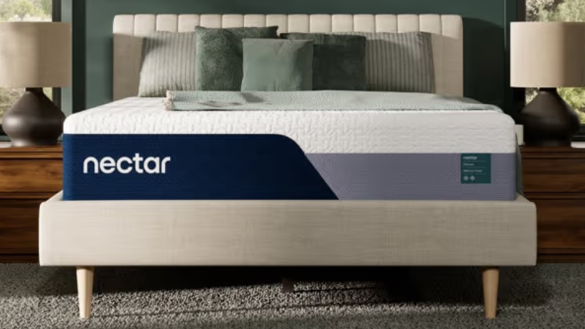 This mattress is gel-infused and soothing.