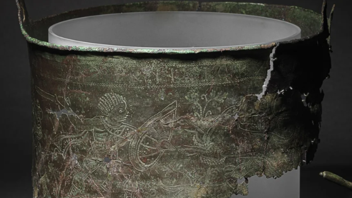 Close-up of bucket