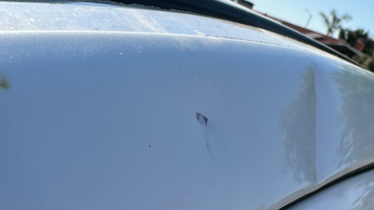dented car