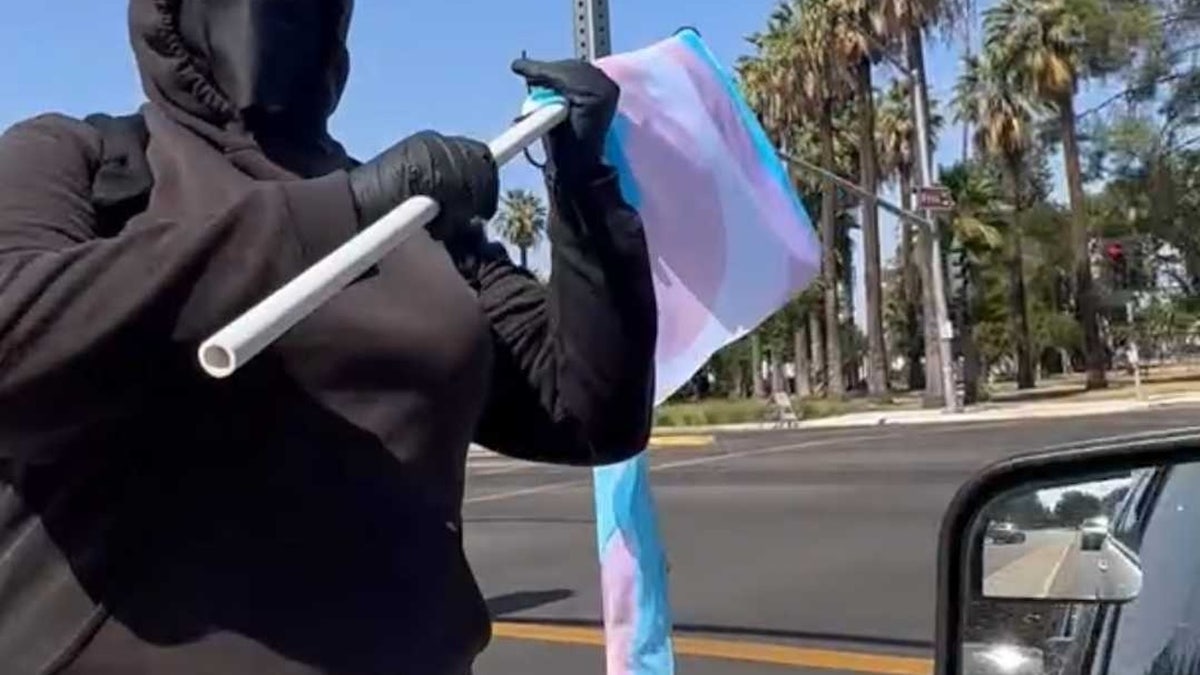 LGBTQ protester