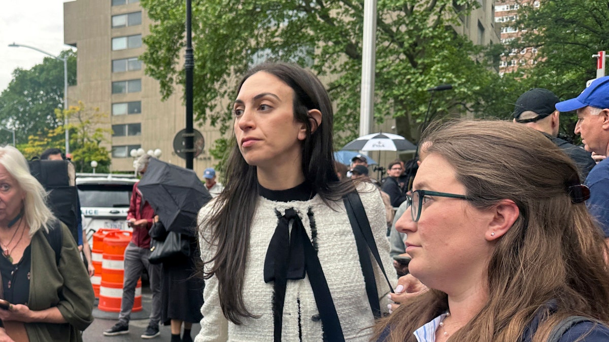 Lawyer Teny Geragos outside of court during the P. Diddy trial.