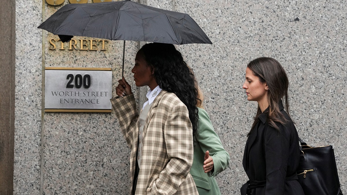 Dawn Richard arrives to court to testify against Diddy