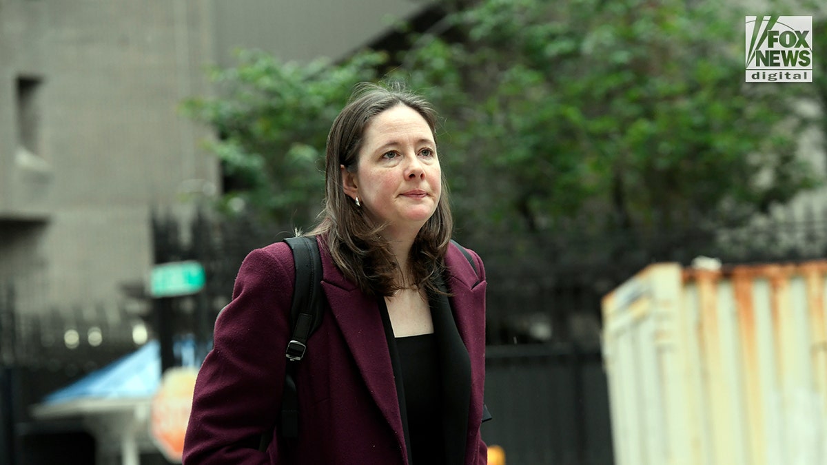 Lawyer Maurene Comey enters the courthouse for the P. Diddy trial.