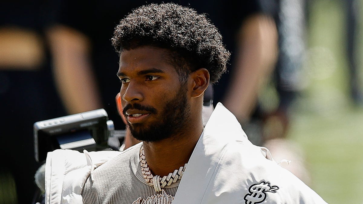 Shedeur at CU's spring game