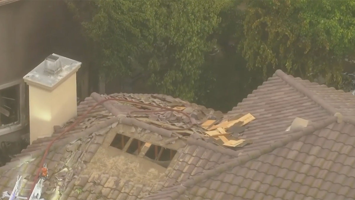 Plane crash in Simi Valley