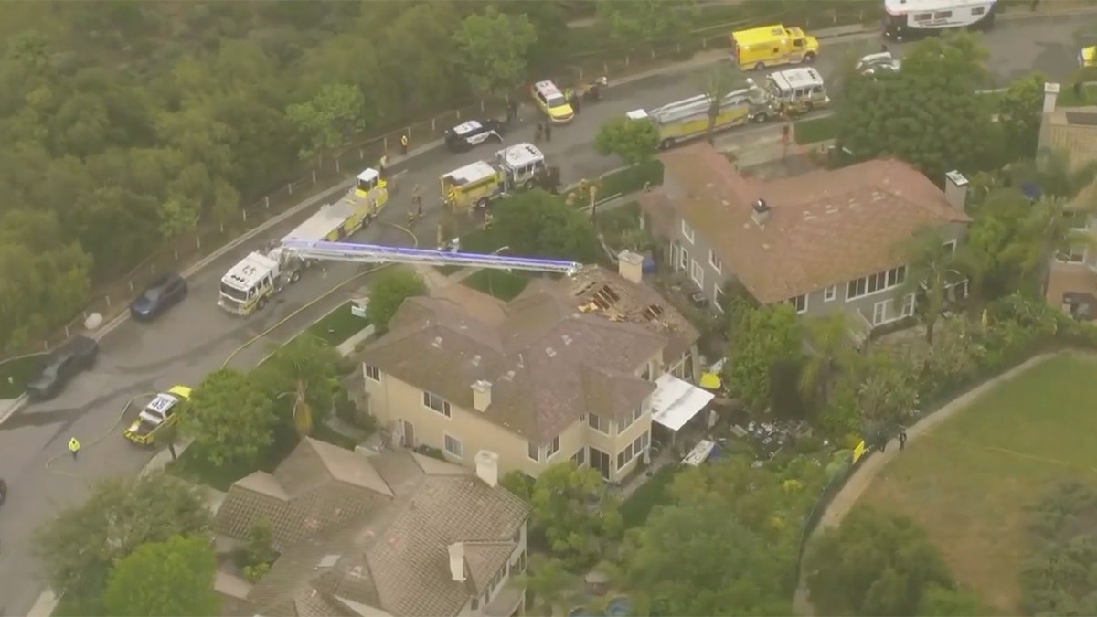 Plane crash in Simi Valley