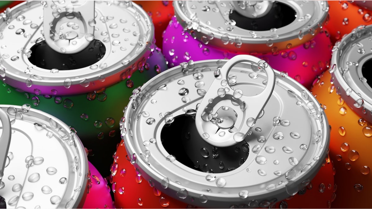 Soda cans