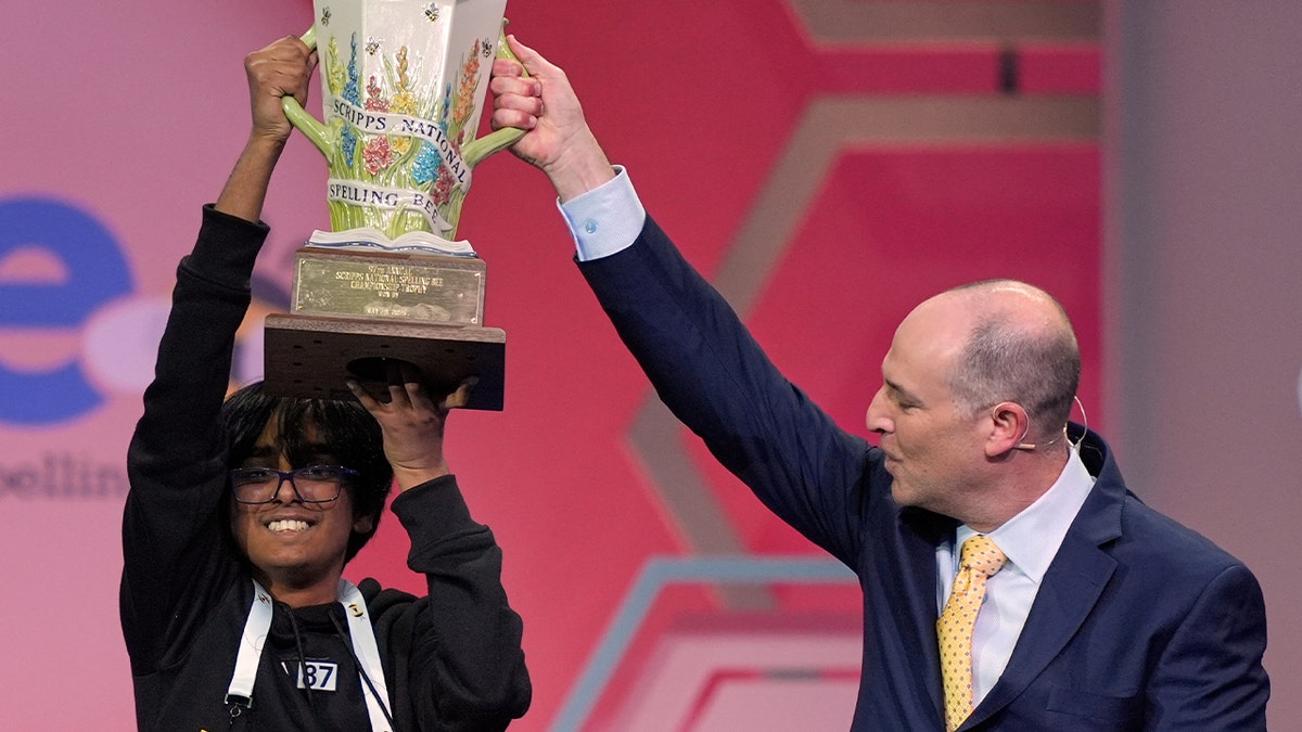 Faizan Zaki wins the 2025 Scripps National Spelling Bee